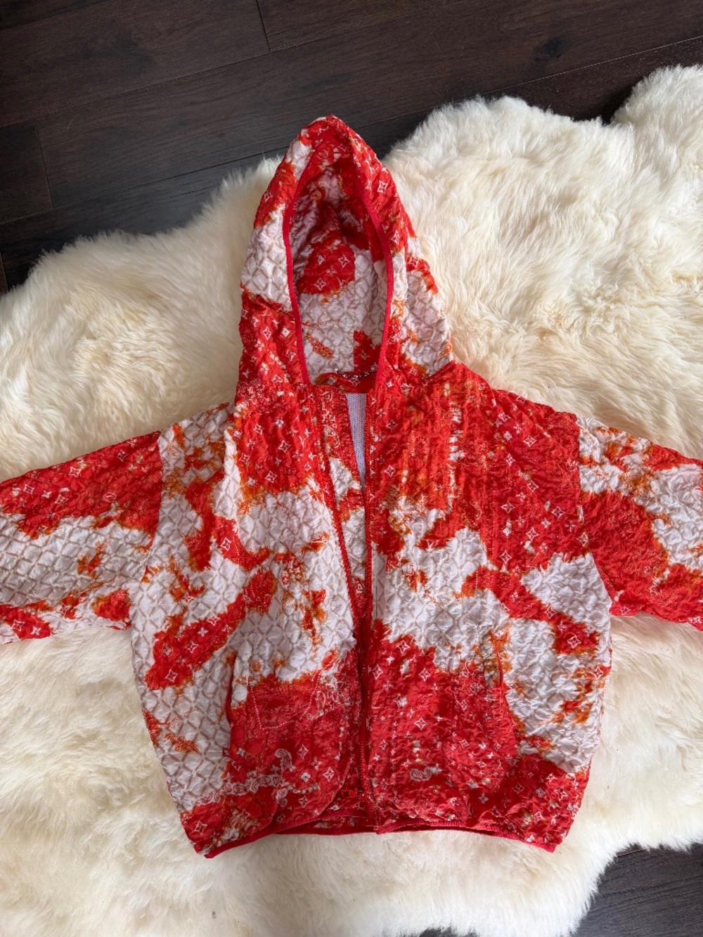Louis Vuitton Monogram Hooded Windbreaker